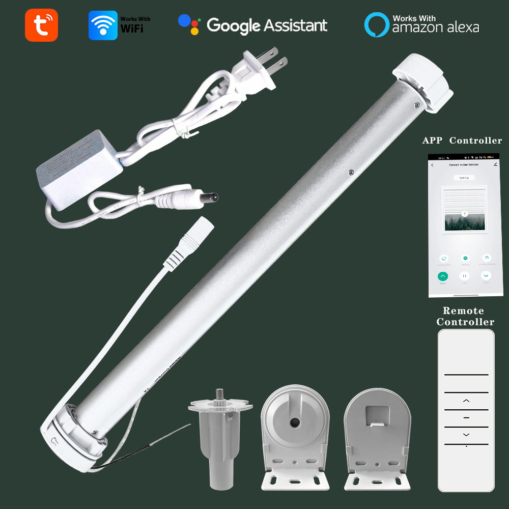 Home Automation Technology - 투야 와이파이 미니 전동 롤러 블라인드