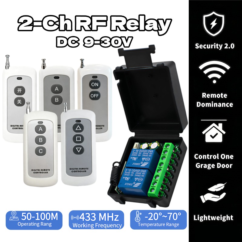 433Mhz Receiver Module - 12V 24V 433Mhz RF 액추에이터 모터