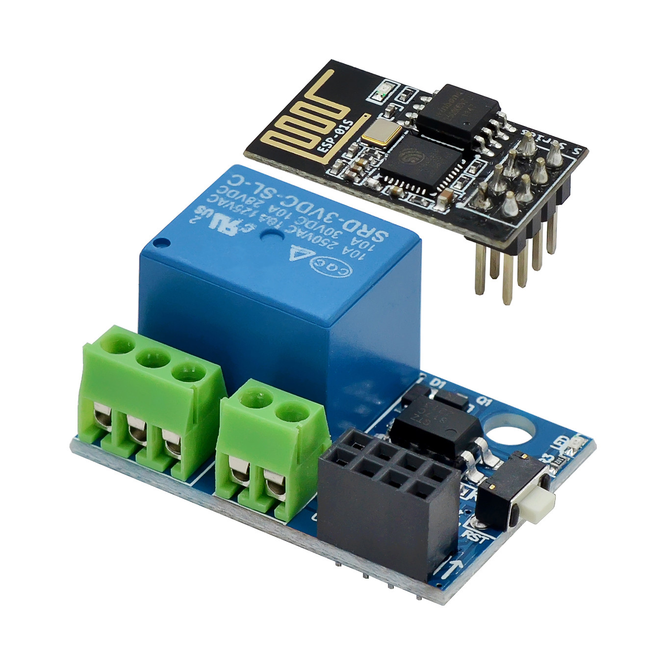 Keys Diy Home Automation Kit With Esp32 - ESP-01S WiFi 릴레이 모듈 5V 10A