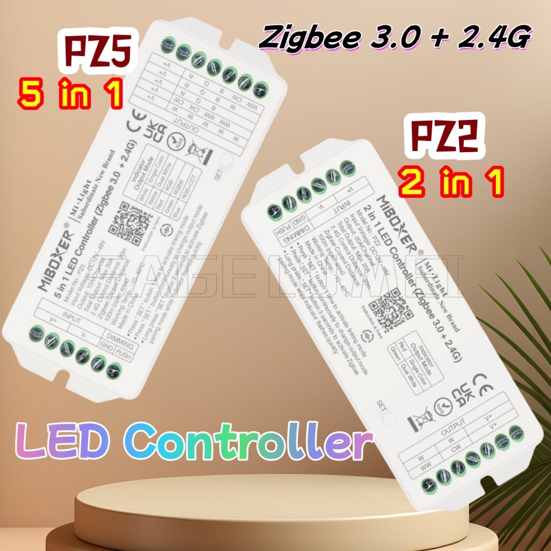 Zigbee Coordinator Stick - 2IN1-PZ2/ 5IN1-PZ5 Miboxer DC12~48V 최대 20A