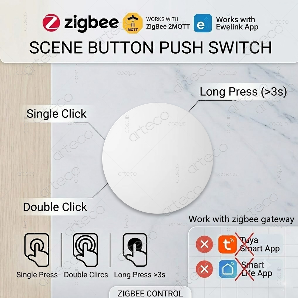 Home Automation Technology - Zigbee 버튼 장면 스위치 무선 원격
