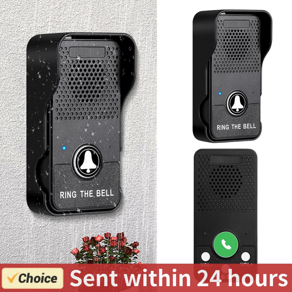 Smart Doorbell Wired - 무선 초인종 충전식 배터리 핸즈프리 전이중