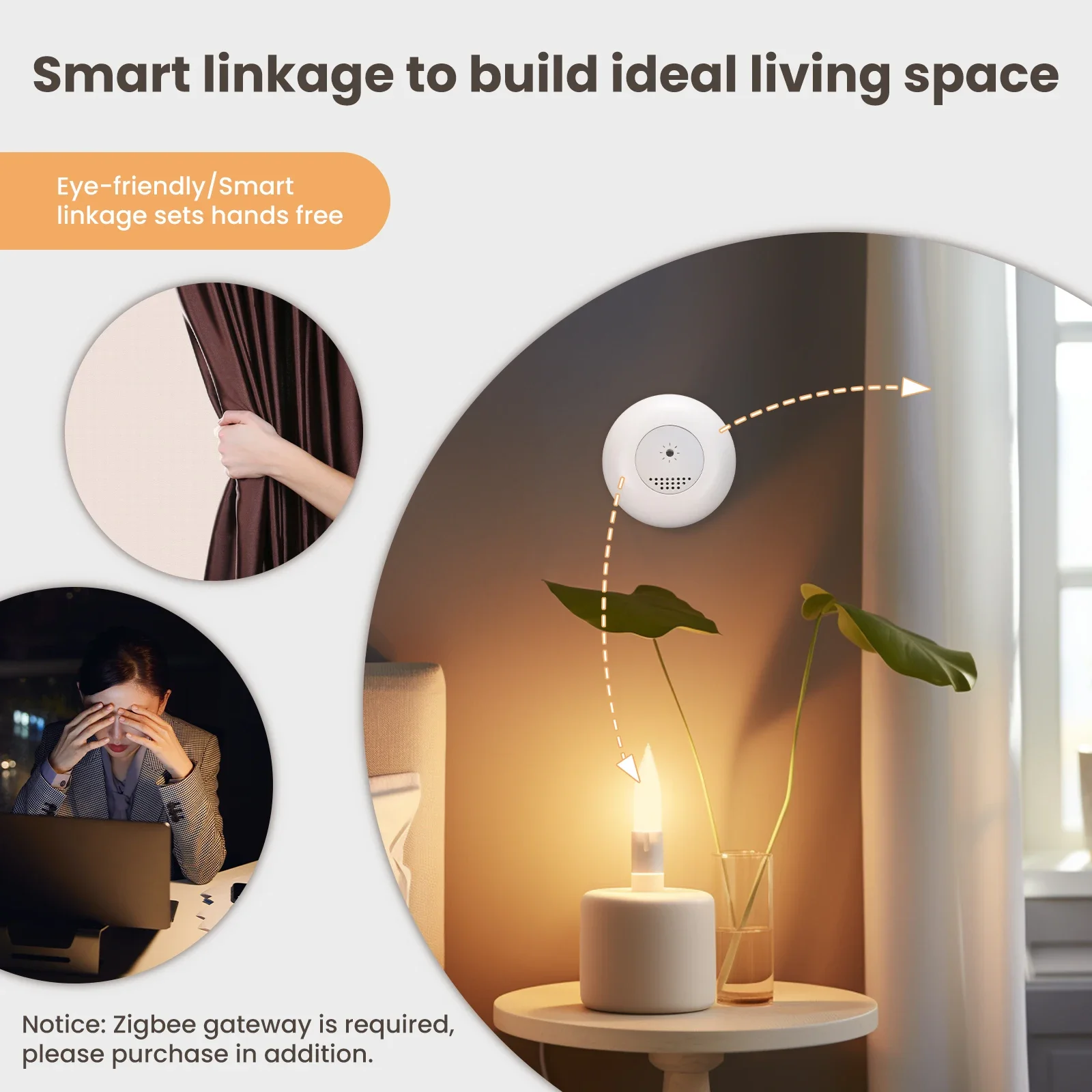 MOES Tuya Zigbee 스마트 라이트 센서 조도 - Home Automation Technology 리뷰 및 가격