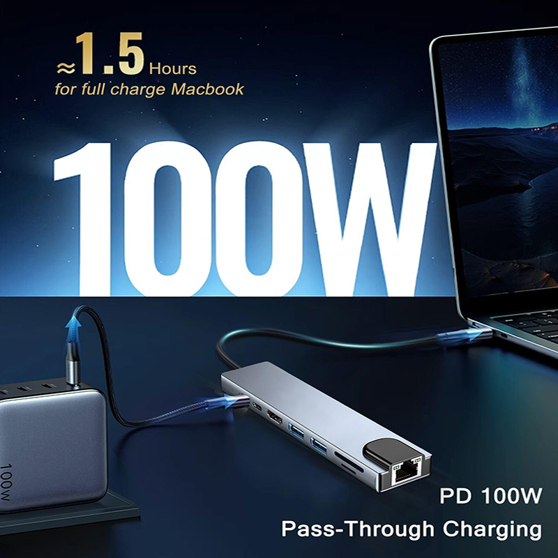 MacBook Pro USB 어댑터용 8 In 1 US - Home Assistant Sd 리뷰 및 가격