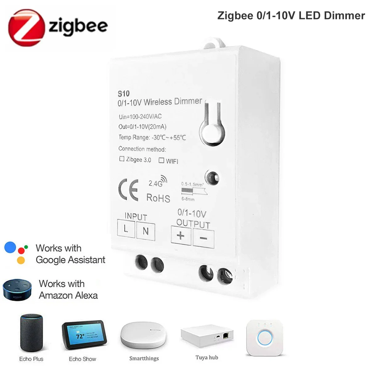 Zigbee 3.0 0-10V 1-10V 조광기 컨트롤 - Zigbee Coordinator Stick 리뷰 및 가격