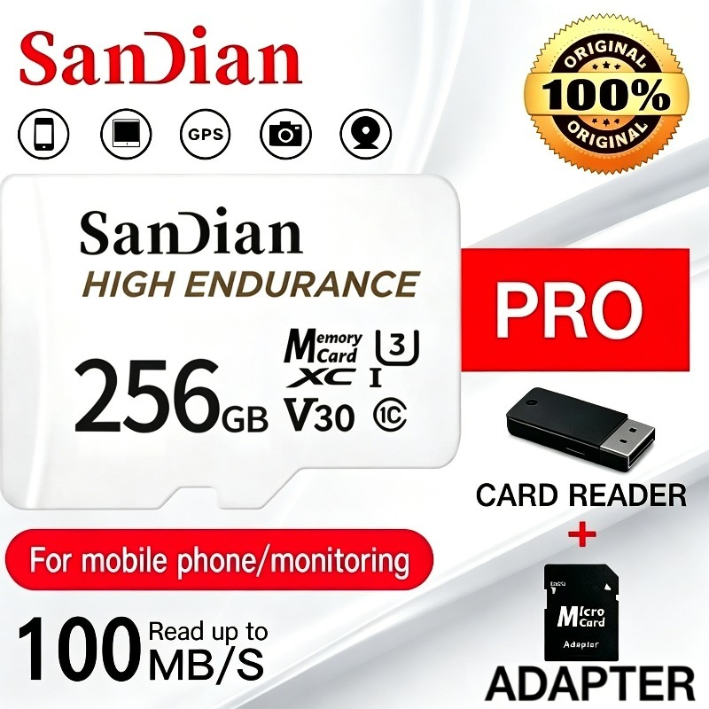 고속 내구성 마이크로 TF SD 카드 V30 U3 C1 - Home Assistant Sd 리뷰 및 가격
