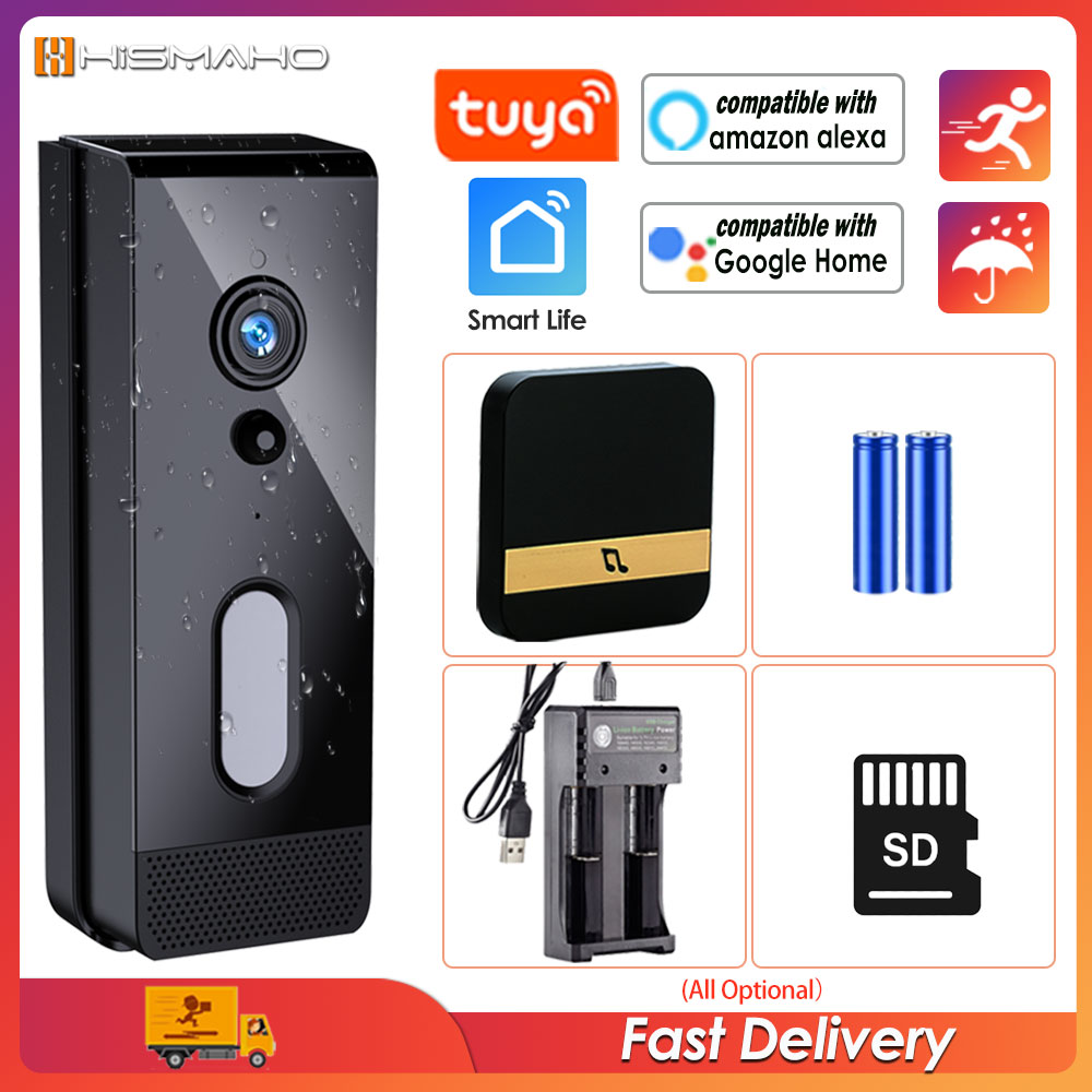 투야 와이파이 초인종 카메라, 야외 방수 IP65 무선 - Smart Doorbell Wired 리뷰 및 가격