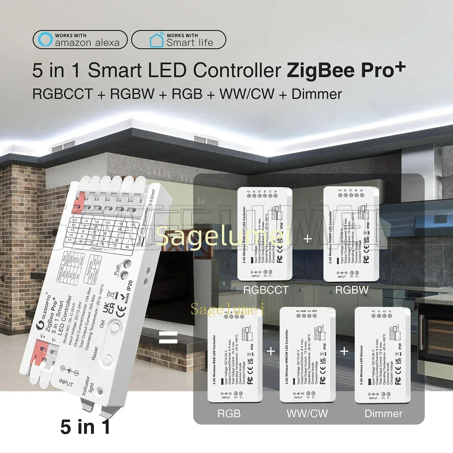 GLEDOPTO GL-C-201P/202P/203/60 - Zigbee Coordinator Stick 리뷰 및 가격
