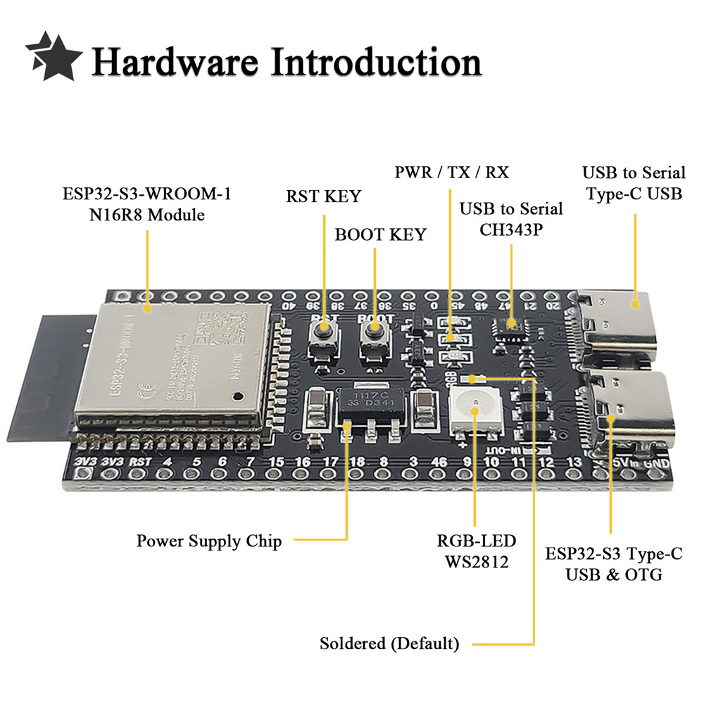 ESP32-S3 N16R8 개발 보드 WiFi 모듈 키 - Keys Diy Home Automation Kit With Esp32 리뷰 및 가격