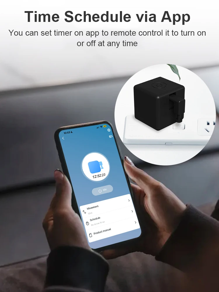 DIY 스위치 버튼 누르기 로봇 - 지그비 미니 로봇  - Home Automation Technology 리뷰 및 가격