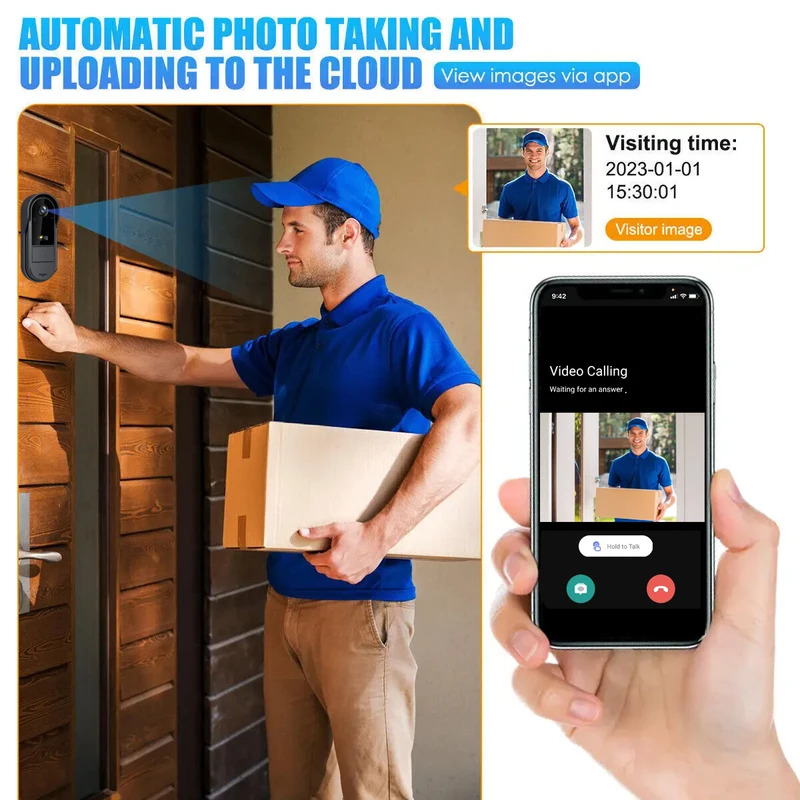 Tuya WiFi 도어벨 양방향 HD 1080P, mi - Smart Doorbell Wired 리뷰 및 가격