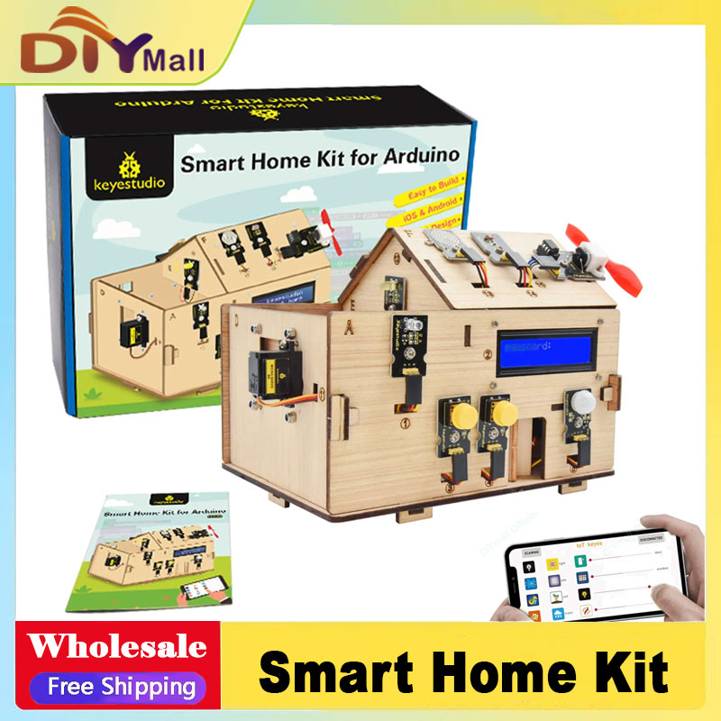 키이스튜디오 스마트 IoT 홈 키트 플러스 보드 포함  - Home Automation Diy Projects 리뷰 및 가격
