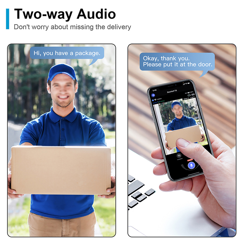 WiFi 스마트 비디오 초인종 카메라 야간 투시경 스마 - Smart Doorbell Wired 리뷰 및 가격