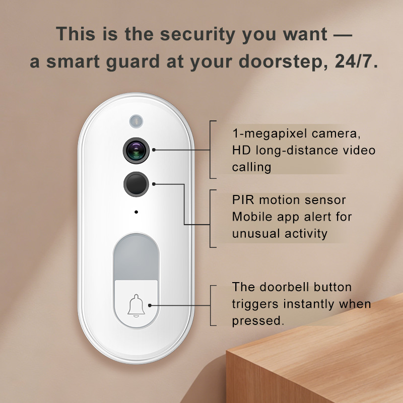 Tuya 스마트 비디오 초인종 무선 1080P HD 실 - Smart Doorbell Wired 리뷰 및 가격
