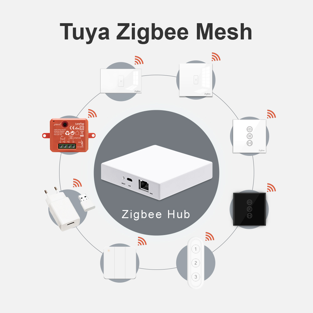 LoraTap Tuya 다중 모드 WiFi ZigBee - Matter Hub Thread 리뷰 및 가격
