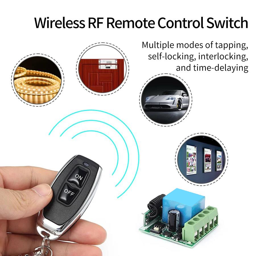 DC 12V 433Mhz RF 원격 제어 무선 스위치  - 433Mhz Receiver Module 리뷰 및 가격