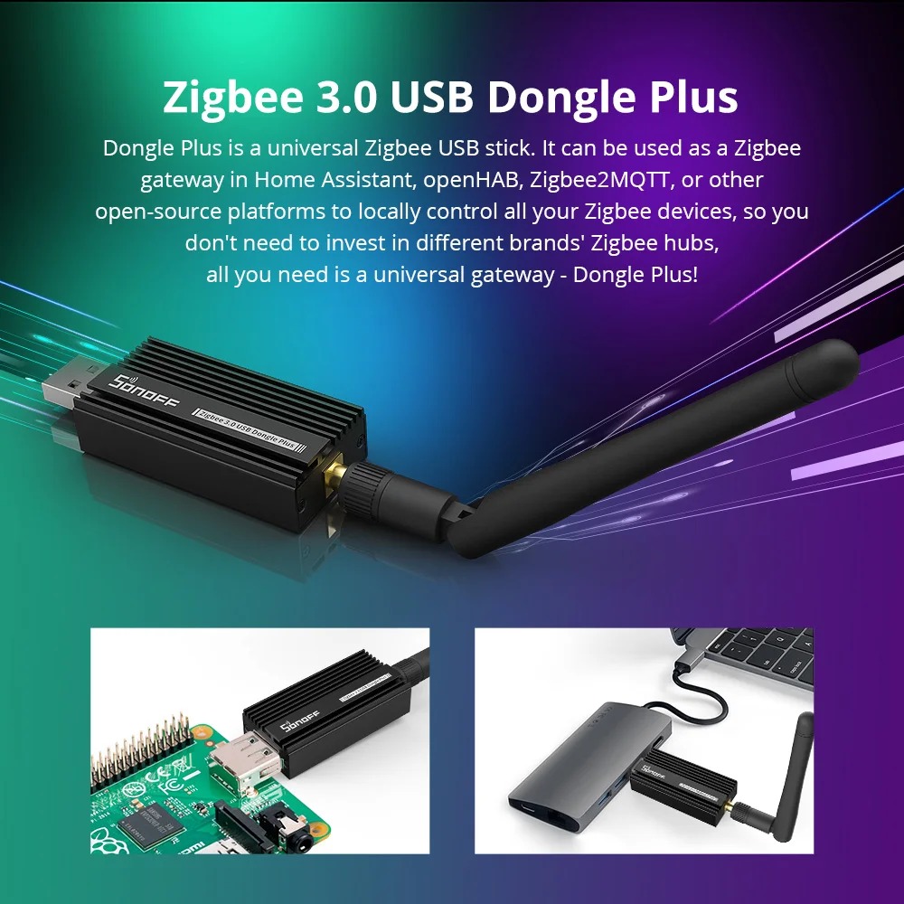 Sonoff Zigbee 3.0 USB 동글 플러스 Z - Zigbee Coordinator Stick 리뷰 및 가격