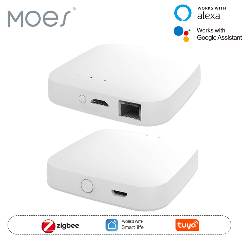 MOES Tuya ZigBee3.0 스마트 허브, 무선 - Matter Hub Thread 리뷰 및 가격