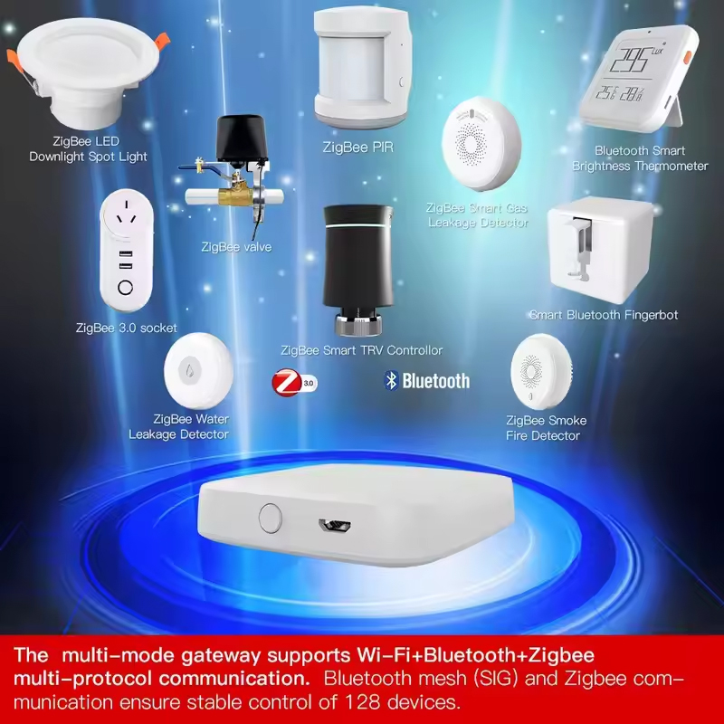MOES Tuya ZigBee3.0 스마트 허브, 무선 - Matter Hub Thread 리뷰 및 가격