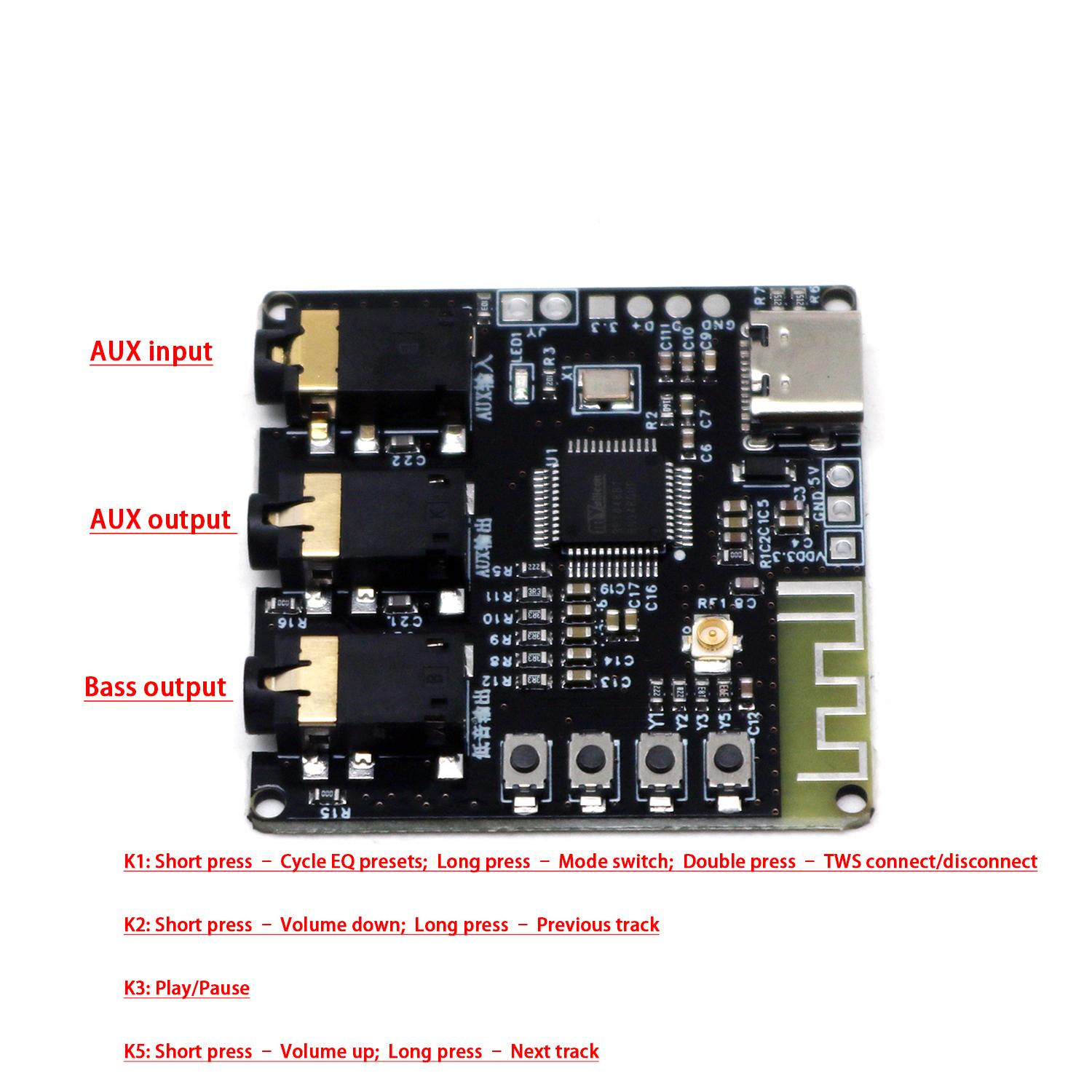 블루투스 DSP 튜닝 모듈 BP1048B1 40 밴드  - Home Automation System Diy 리뷰 및 가격