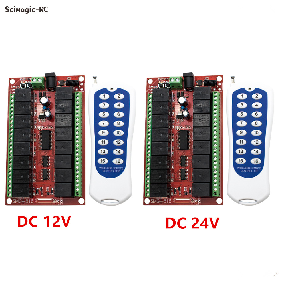 모터 LED 경적 스위치용 RF 무선 리모컨 스위치,  - 433Mhz Receiver Module 리뷰 및 가격