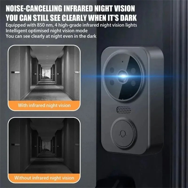 M8 스마트 비주얼 초인종 WiFi 양방향 인터콤 적외 - Smart Doorbell Wired 리뷰 및 가격