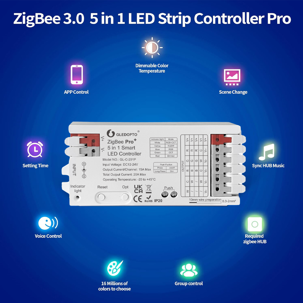 스마트 지그비 3.0 LED 컨트롤러 5 in 1 12 - Zigbee Coordinator Stick 리뷰 및 가격