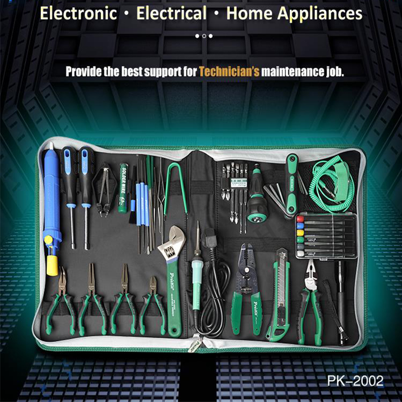 52Pcs Pro'sKit PK-2002B 가전 전기  - Home Automation System Diy 리뷰 및 가격