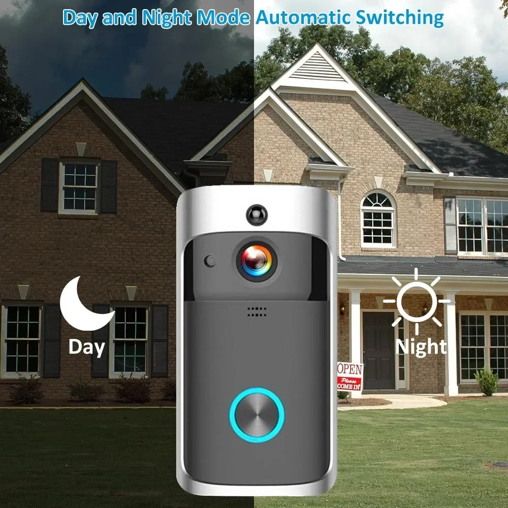 720P HD 스마트 홈 무선 WIFI 초인종 카메라  - Smart Doorbell Wired 리뷰 및 가격