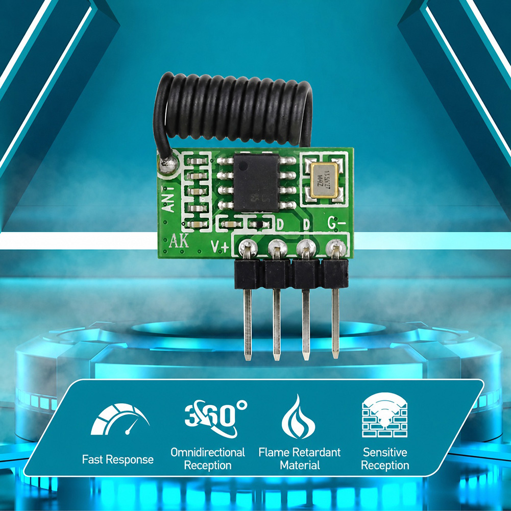 315MHz/433MHz 슈퍼헤테로다인 RF 수신기 모 - 433Mhz Receiver Module 리뷰 및 가격
