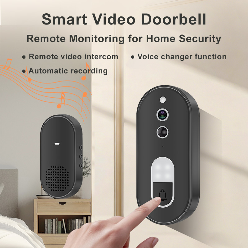 WiFi 비디오 초인종은 Tuya Smart Life와 - Smart Doorbell Wired 리뷰 및 가격