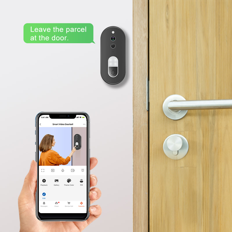 WiFi 비디오 초인종은 Tuya Smart Life와 - Smart Doorbell Wired 리뷰 및 가격