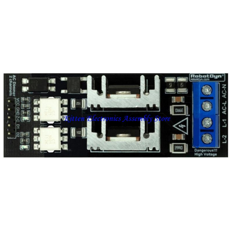 96GD AC 부하 컨트롤러 라이트 디머 독립 2 채널 - Home Automation Diy Projects 리뷰 및 가격