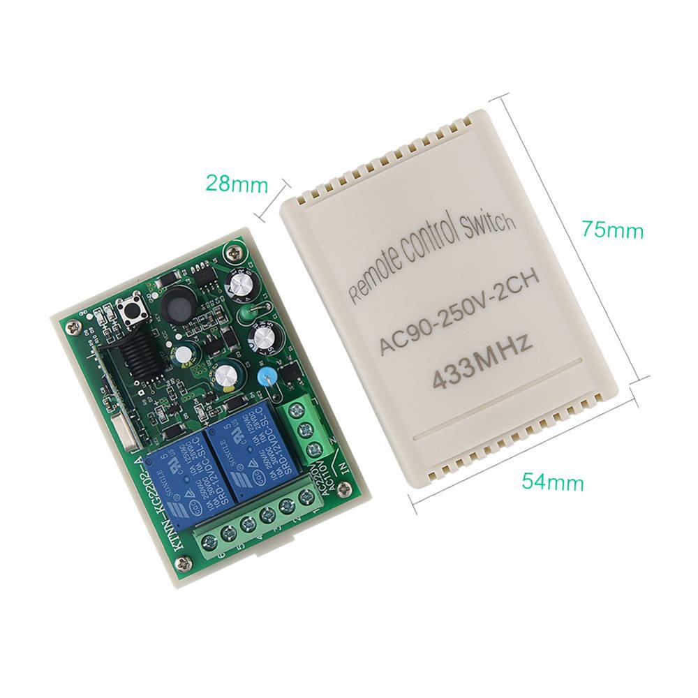 433 Mhz 범용 무선 원격 제어 스위치, AC 22 - 433Mhz Receiver Module 리뷰 및 가격