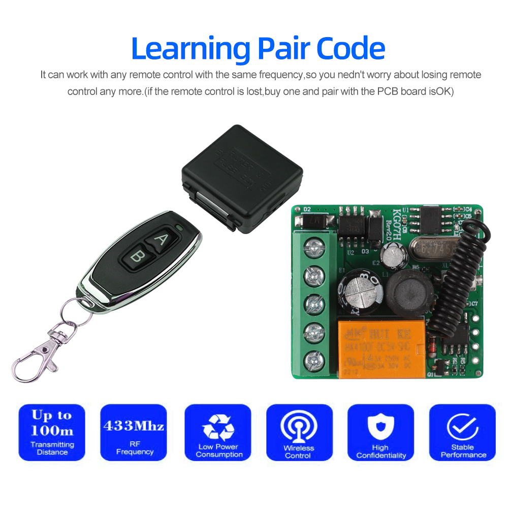 433Mhz, DC 12V, 24V, 36V, 10A, - Home Automation Tutorial 리뷰 및 가격